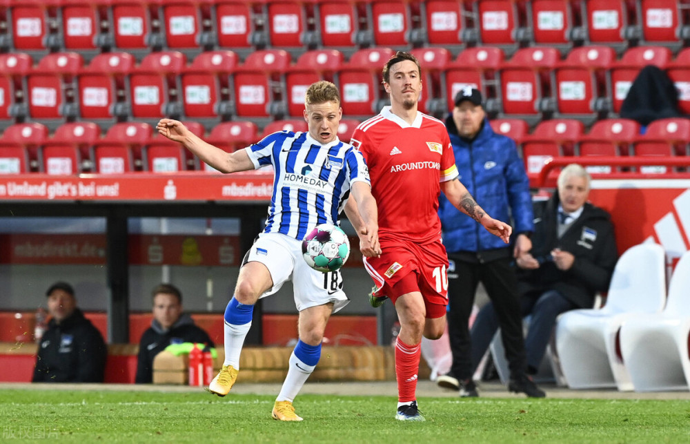  柏林联合客场逼平强敌多特蒙德展现黑马本色